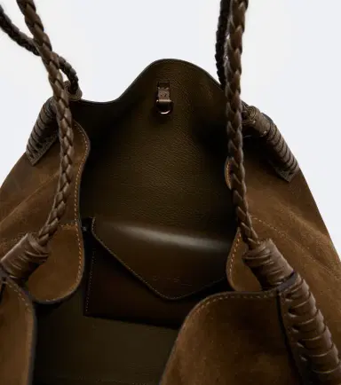 Etro Libra Large suede tote bag | Thumbnail 3