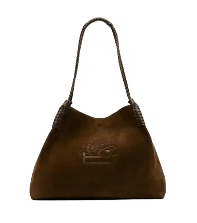 Etro Libra Large suede tote bag | Thumbnail 1