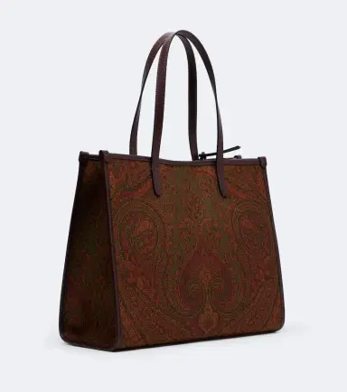Etro Arnica Large coated canvas tote bag | Thumbnail 3