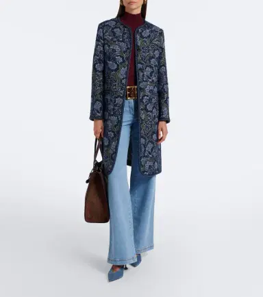 Etro Arnica Large coated canvas tote bag | Thumbnail 6
