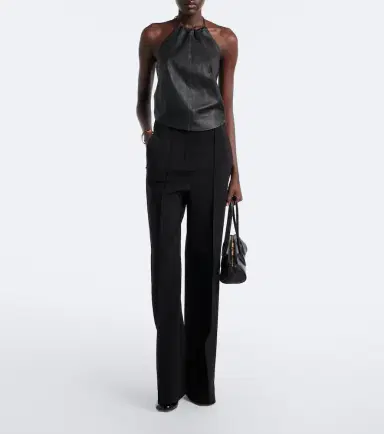 STOULS Rosie halterneck leather top | Thumbnail 4 STOULS Rosie halterneck leather top | Thumbnail 4