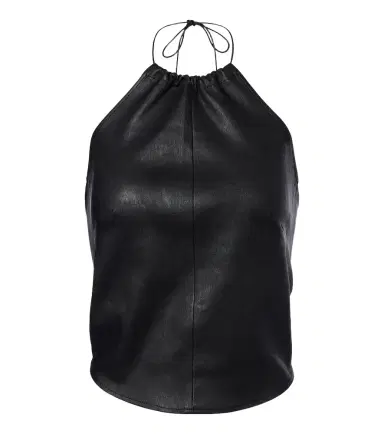 STOULS Rosie halterneck leather top | Thumbnail 1 STOULS Rosie halterneck leather top | Thumbnail 1