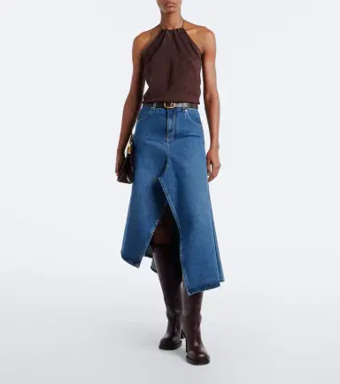 STOULS Rosie halterneck suede top | Thumbnail 3