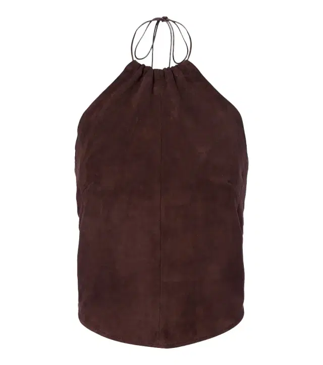 Stouls Rosie halterneck suede top
