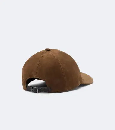 Brunello Cucinelli Monili suede baseball cap | Thumbnail 3