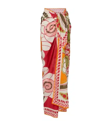 La DoubleJ Printed cotton beach cover-up | Thumbnail 1