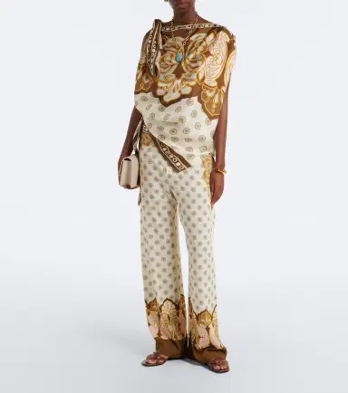 La DoubleJ Club printed wide-leg pants | Thumbnail 4 La DoubleJ Club printed wide-leg pants | Thumbnail 4