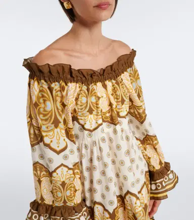 La DoubleJ Placée printed cotton minidress | Thumbnail 3 La DoubleJ Placée printed cotton minidress | Thumbnail 3
