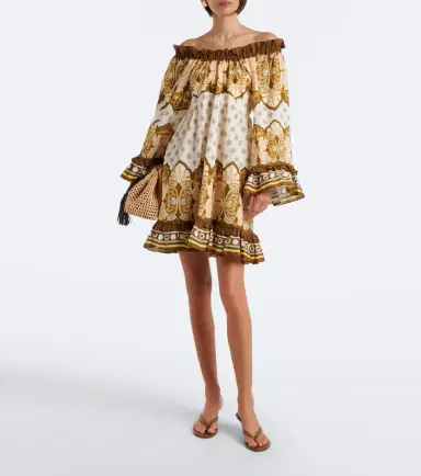 La DoubleJ Placée printed cotton minidress | Thumbnail 5 La DoubleJ Placée printed cotton minidress | Thumbnail 5