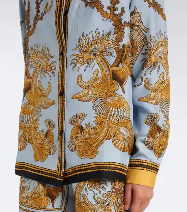 La DoubleJ Boy printed silk satin shirt | Thumbnail 2 La DoubleJ Boy printed silk satin shirt | Thumbnail 2