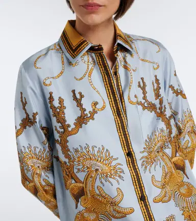 La DoubleJ Boy printed silk satin shirt | Thumbnail 4 La DoubleJ Boy printed silk satin shirt | Thumbnail 4