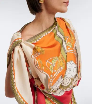 La DoubleJ Full-On printed silk twill top | Thumbnail 5 La DoubleJ Full-On printed silk twill top | Thumbnail 5