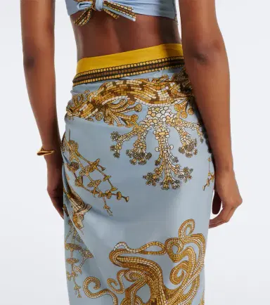 La DoubleJ Printed cotton beach cover-up | Thumbnail 3 La DoubleJ Printed cotton beach cover-up | Thumbnail 3