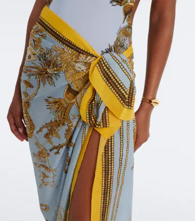 La DoubleJ Printed cotton beach cover-up | Thumbnail 4 La DoubleJ Printed cotton beach cover-up | Thumbnail 4