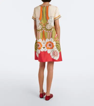 La DoubleJ Mini Swing printed silk minidress | Thumbnail 2 La DoubleJ Mini Swing printed silk minidress | Thumbnail 2