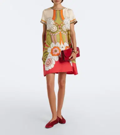 La DoubleJ Mini Swing printed silk minidress | Thumbnail 3 La DoubleJ Mini Swing printed silk minidress | Thumbnail 3