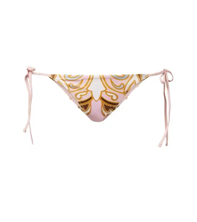 Printed bikini bottoms