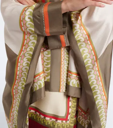 La DoubleJ Foulard printed silk twill shirt | Thumbnail 5 La DoubleJ Foulard printed silk twill shirt | Thumbnail 5