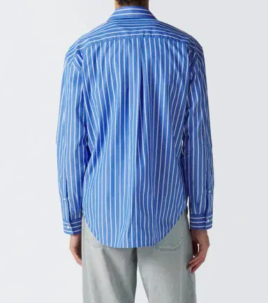 Balenciaga Striped cotton poplin shirt | Thumbnail 2