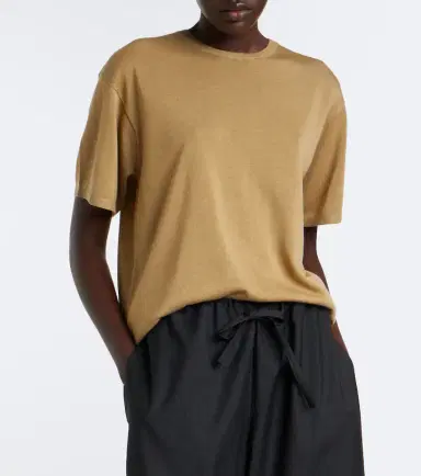 TOTEME Knitted T-shirt | Thumbnail 2 TOTEME Knitted T-shirt | Thumbnail 2