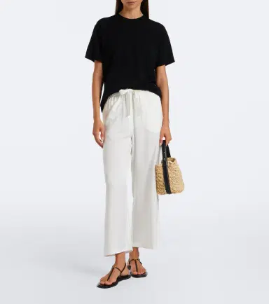 TOTEME Silk wide-leg pants | Thumbnail 2