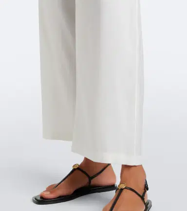 TOTEME Silk wide-leg pants | Thumbnail 6