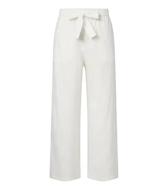 Silk wide-leg pants