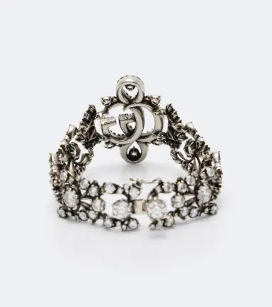 Gucci GG Marmont embellished cuff bracelet | Thumbnail 3