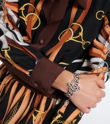 Gucci GG Marmont embellished cuff bracelet | Thumbnail 5
