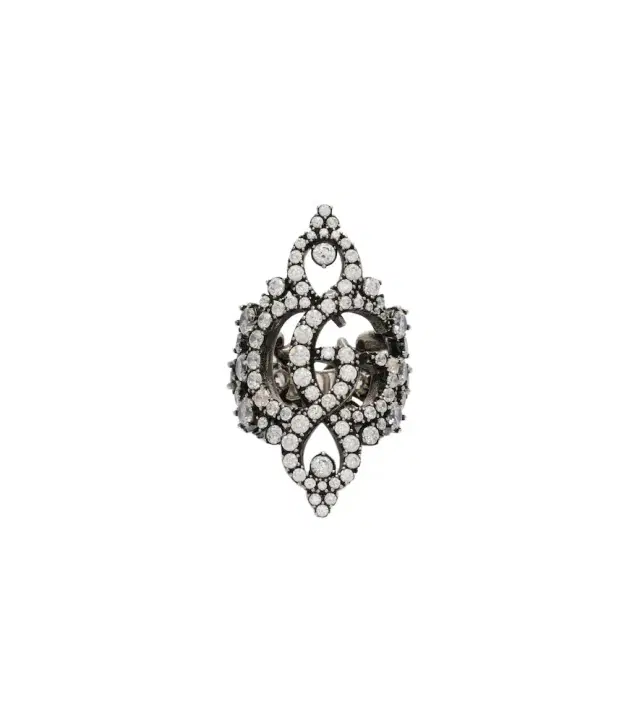 Gucci GG Marmont embellished ring