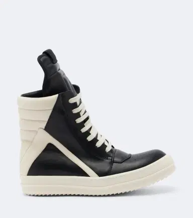 Rick Owens Geobasket leather sneakers | Thumbnail 4 Rick Owens Geobasket leather sneakers | Thumbnail 4