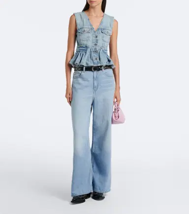 Ganni Marri wide-leg jeans | Thumbnail 4 Ganni Marri wide-leg jeans | Thumbnail 4