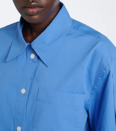 Ganni Cotton-blend shirt | Thumbnail 7 Ganni Cotton-blend shirt | Thumbnail 7