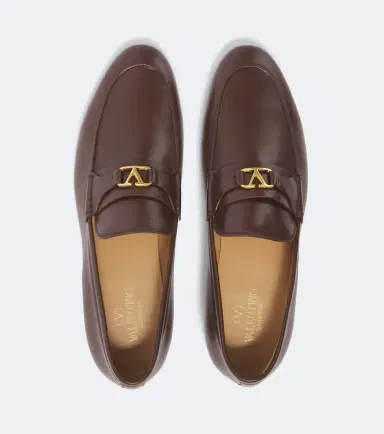 Valentino Garavani VLogo leather loafers | Thumbnail 6