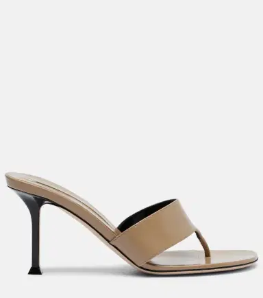 Christen Helix leather thong sandals | Thumbnail 3