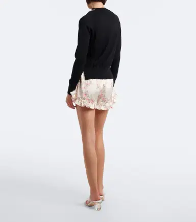 Simone Rocha Floral ruffled shorts | Thumbnail 2