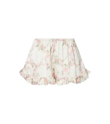 Simone Rocha Floral ruffled shorts | Thumbnail 1