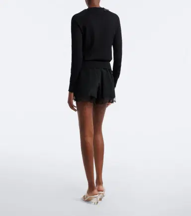 Simone Rocha Lace-trimmed shorts | Thumbnail 2 Simone Rocha Lace-trimmed shorts | Thumbnail 2
