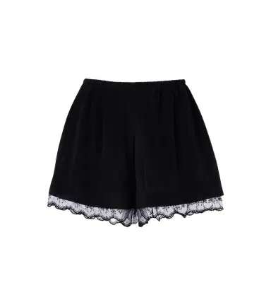 Simone Rocha Lace-trimmed shorts | Thumbnail 1 Simone Rocha Lace-trimmed shorts | Thumbnail 1