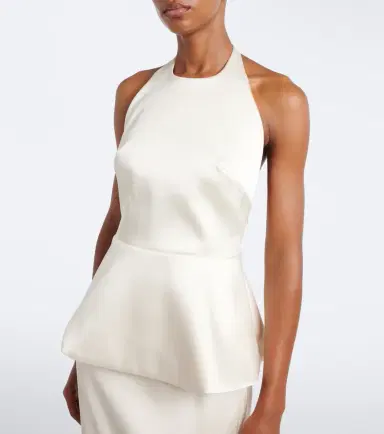 RÓHE Róhe Bridal peplum satin gown | Thumbnail 5