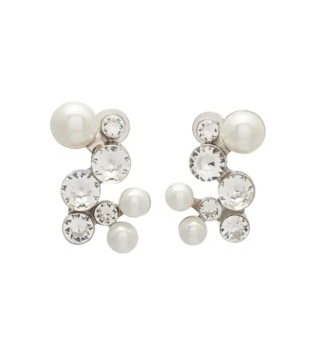 Dries Van Noten Crystal-embellished earrings