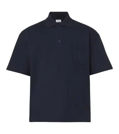 Saint Laurent Cassandre cotton polo shirt | Thumbnail 1