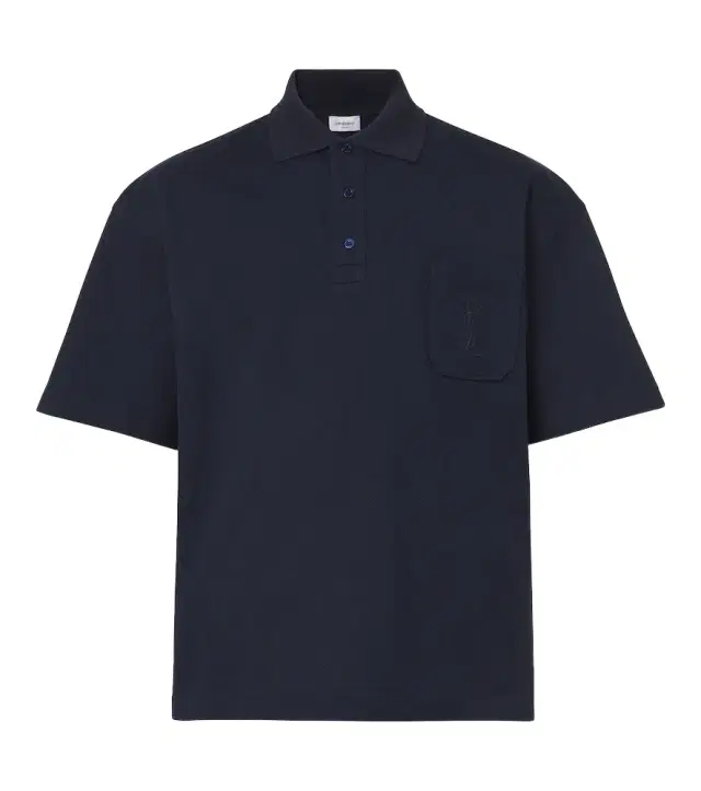 Saint Laurent Cassandre cotton polo shirt