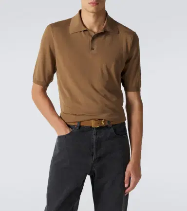 Saint Laurent Wool polo shirt | Thumbnail 4