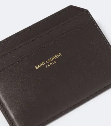 Saint Laurent Leather card holder | Thumbnail 3 Saint Laurent Leather card holder | Thumbnail 3