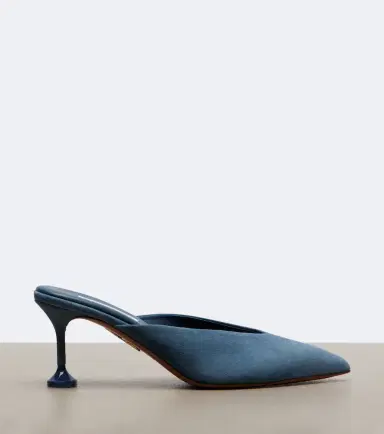 Aquazzura Bisous suede mule | Thumbnail 3 Aquazzura Bisous suede mule | Thumbnail 3