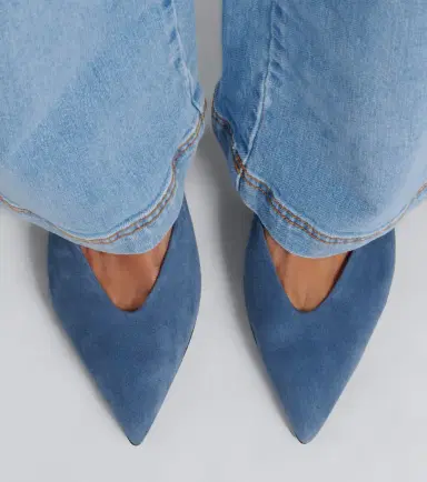 Aquazzura Bisous suede mule | Thumbnail 6 Aquazzura Bisous suede mule | Thumbnail 6