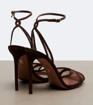 Aquazzura Shear suede sandals | Thumbnail 3 Aquazzura Shear suede sandals | Thumbnail 3