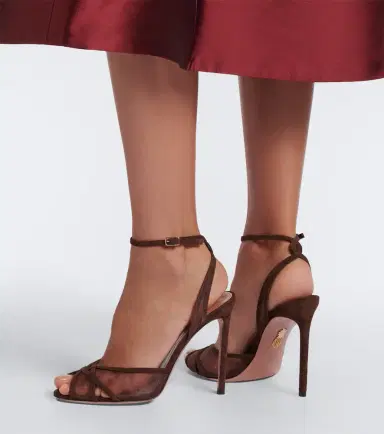 Aquazzura Shear suede sandals | Thumbnail 6 Aquazzura Shear suede sandals | Thumbnail 6