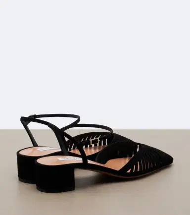 Aquazzura Yara suede pumps | Thumbnail 2